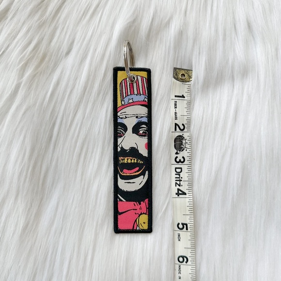 Rob Zombie clown Captain Spaulding keychain - Picture 3 of 3
